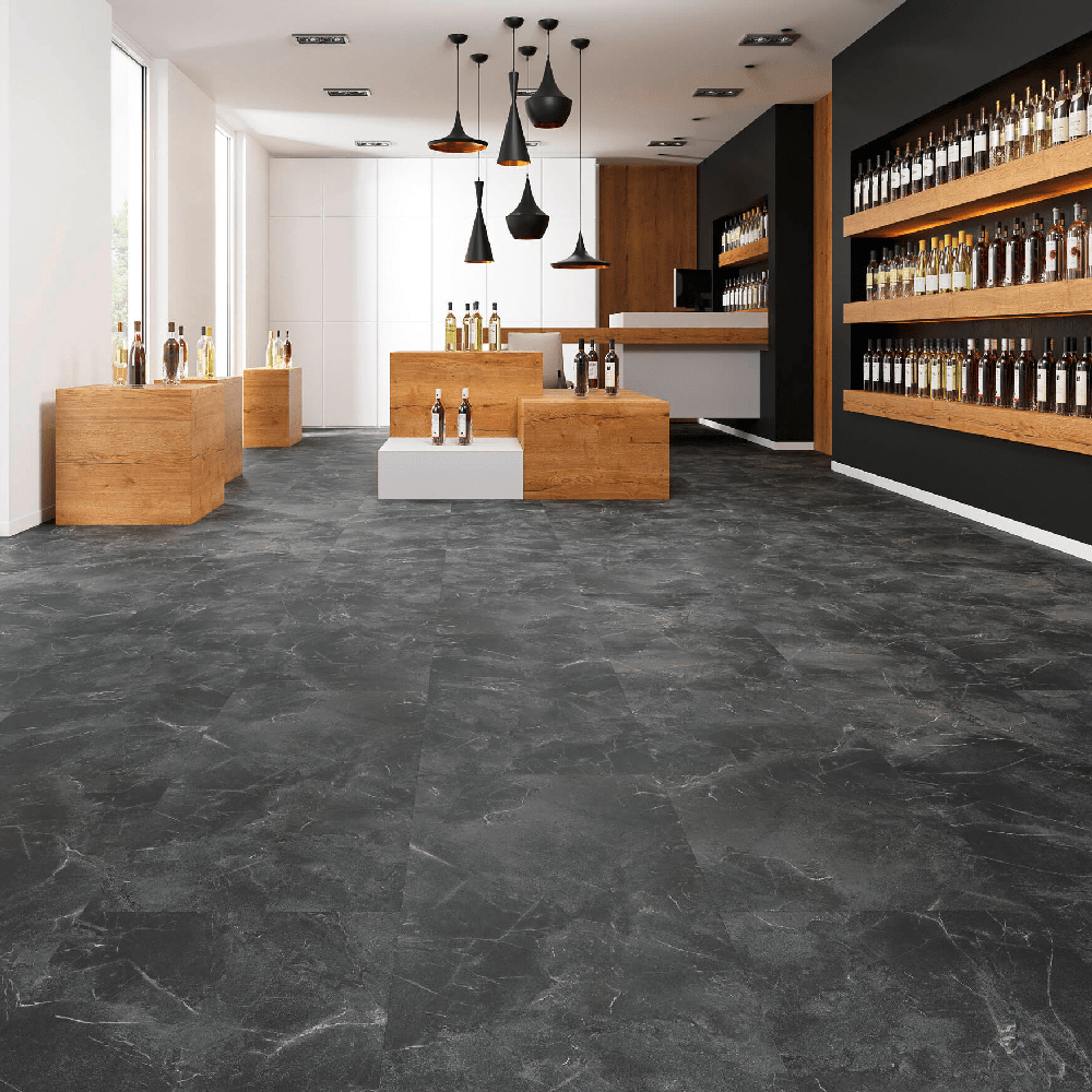 Dein Traumzimmer JOKA Designboden 555 - 5603 Carrara dark - Klebevariante Vinylboden