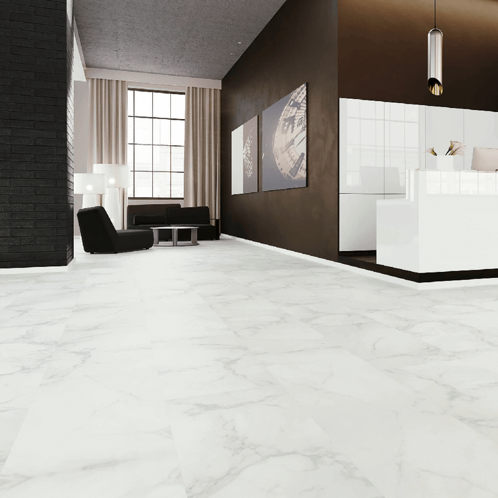 Dein Traumzimmer JOKA Designboden 555 - 5604 Carrara white - Klebevariante Vinylboden