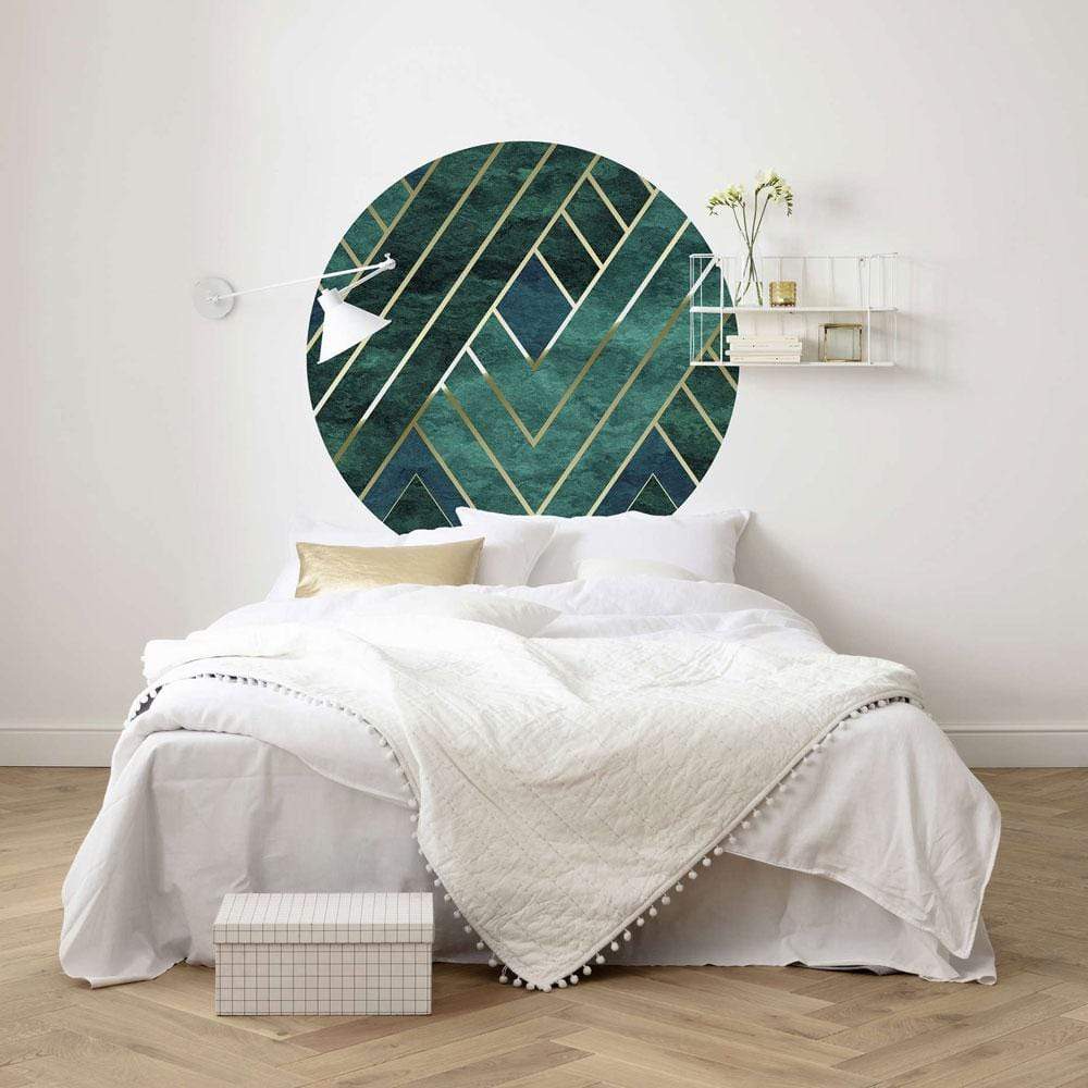 Dein Traumzimmer Komar - Deko Sticker - DOTS - Jade Fototapeten