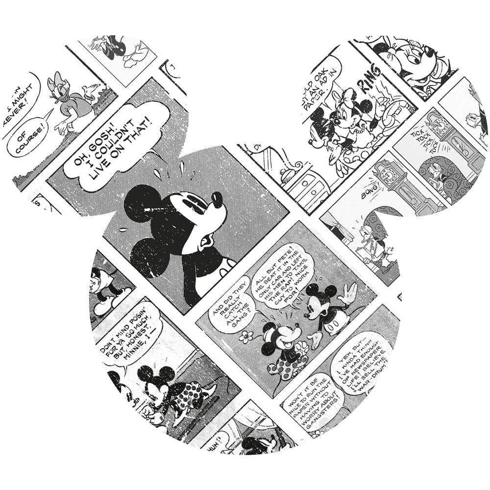 Dein Traumzimmer Komar - Deko Sticker - DOTS - Mickey Head Comic Cartoon Fototapeten