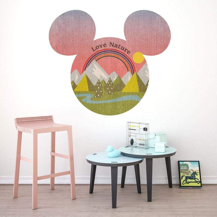 Dein Traumzimmer Komar - Deko Sticker - DOTS - Mickey Head Summer Hike Fototapeten
