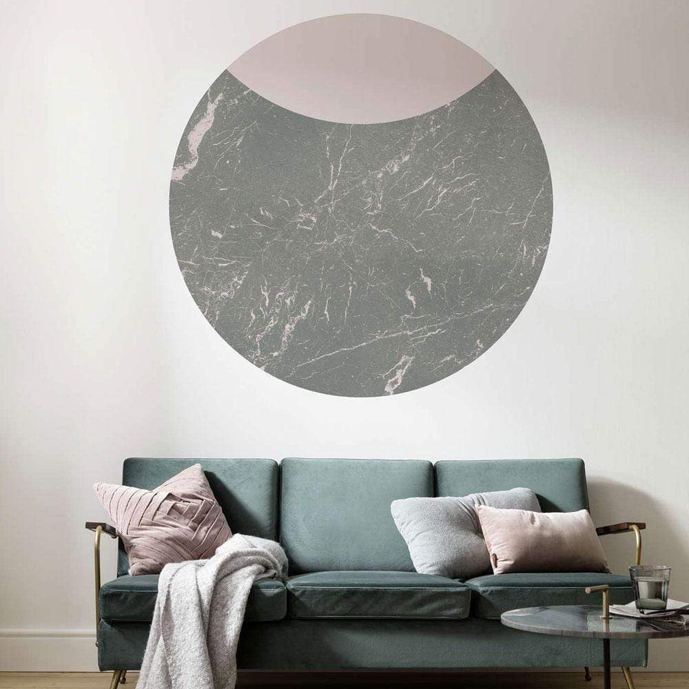 Dein Traumzimmer Komar - Deko Sticker - DOTS - Stripe Marmor Fototapeten