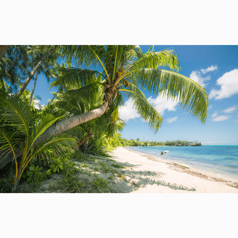 Dein Traumzimmer Komar Fototapete - S.Hefele 2 - Fiji Dreams Boat Fototapeten