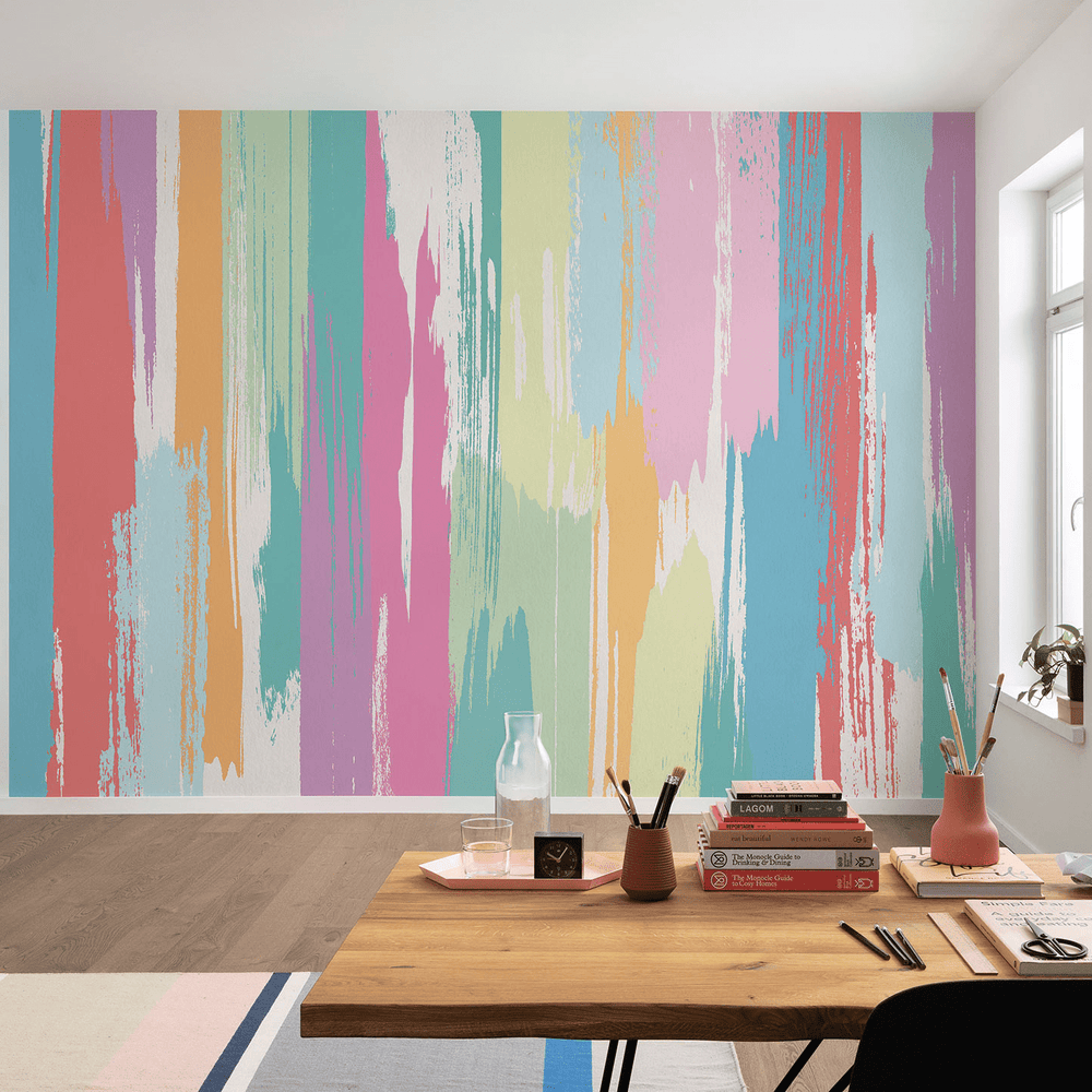 Dein Traumzimmer Colour Rain I Flair - Komar Digitaldruck-Fototapete Fototapeten