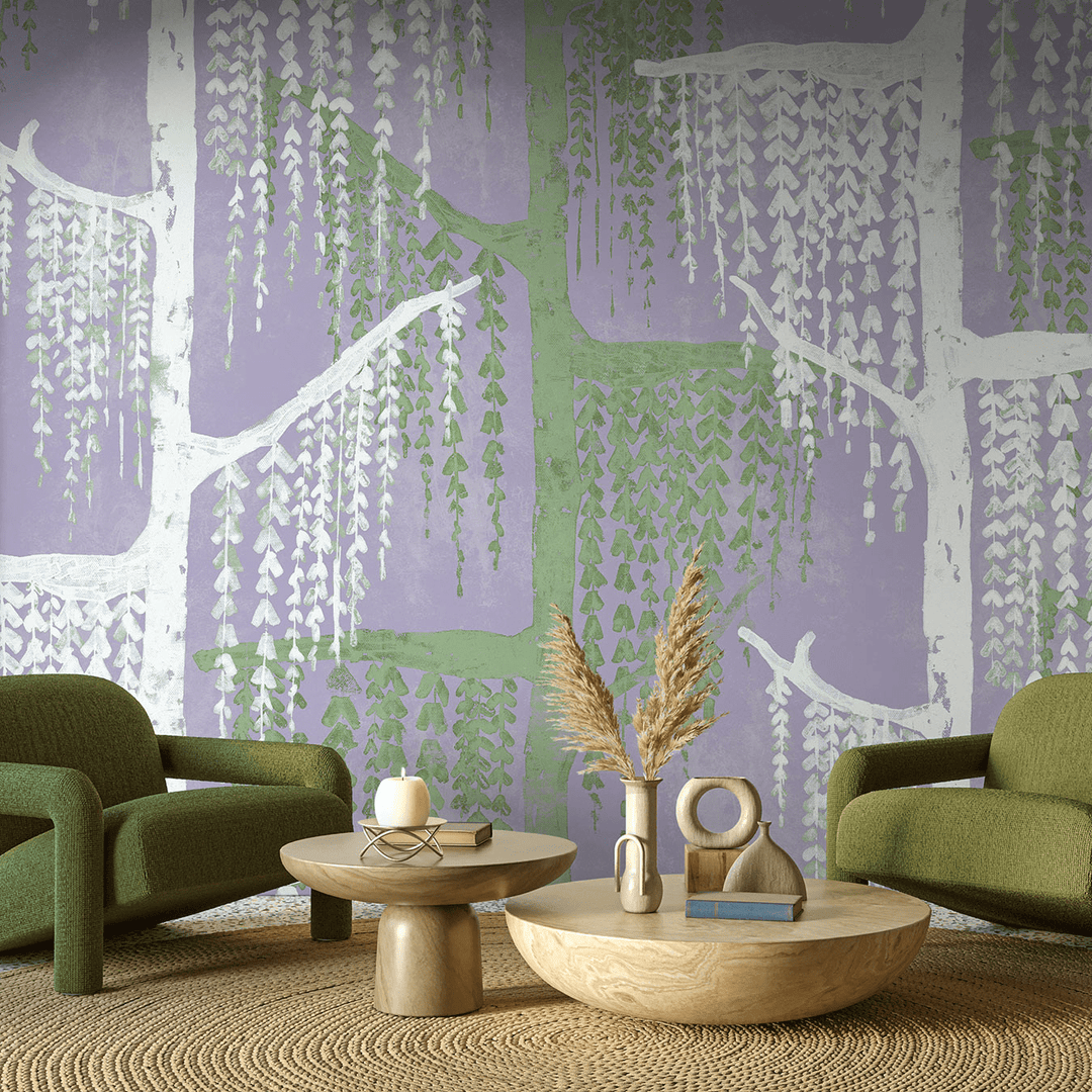 Dein Traumzimmer Crazy Willow I Flair - Komar Digitaldruck-Fototapete Fototapeten
