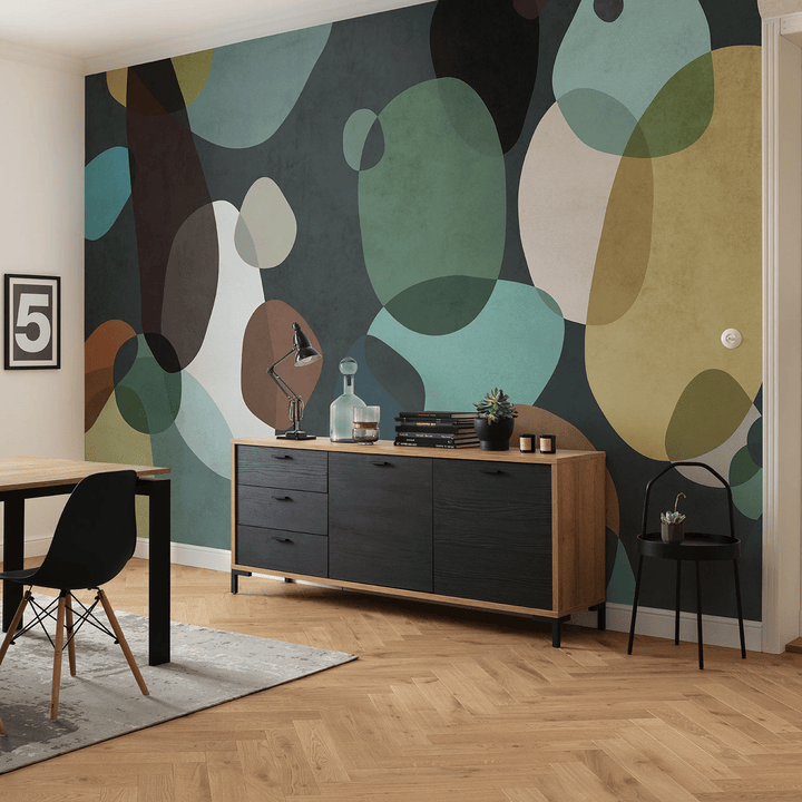 Dein Traumzimmer Form Symbiotic I Flair - Komar Digitaldruck-Fototapete Fototapeten