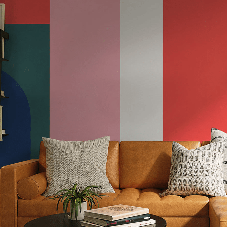 Dein Traumzimmer Geometric Colours I Flair - Komar Digitaldruck-Fototapete Fototapeten