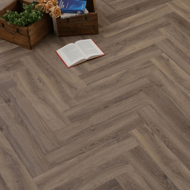 Dein Traumzimmer Green-Flor - MODERN VINTAGE CHIC - Oak Original Matured Grey Vinylboden