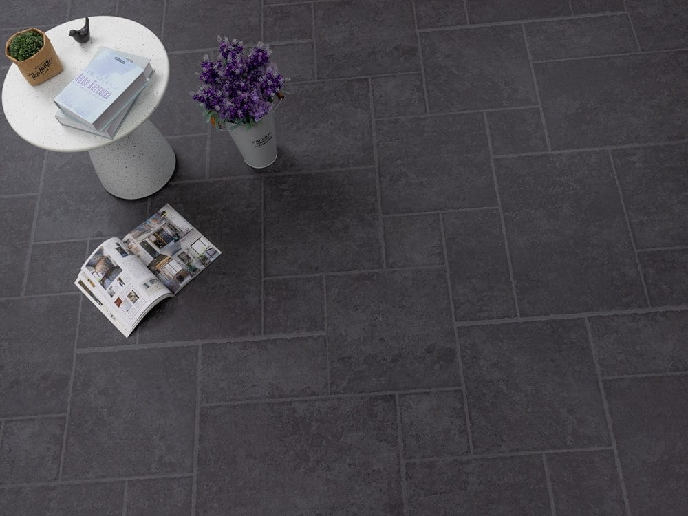 Dein Traumzimmer Green-Flor TRUE SPIRIT - Stone Road Graphite Grey Vinylboden