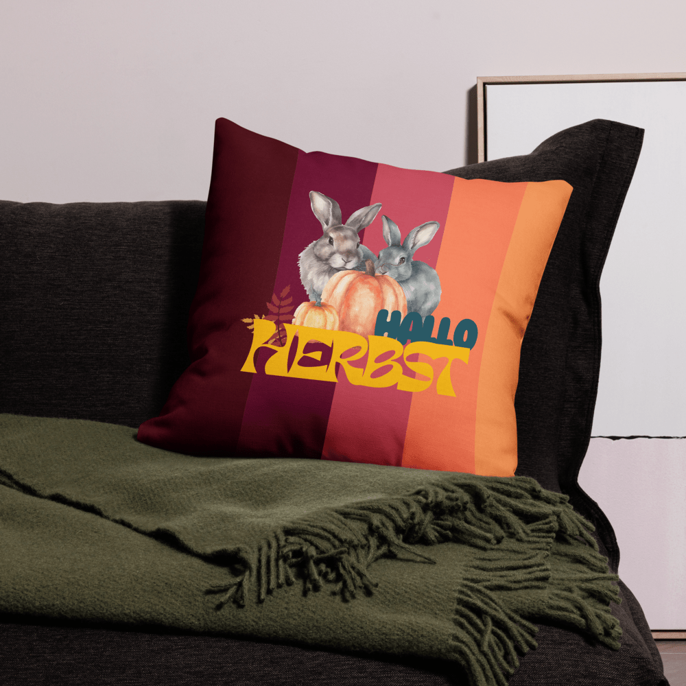 Dein Traumzimmer Hallo Herbst I süße Häschen Deko Sticker