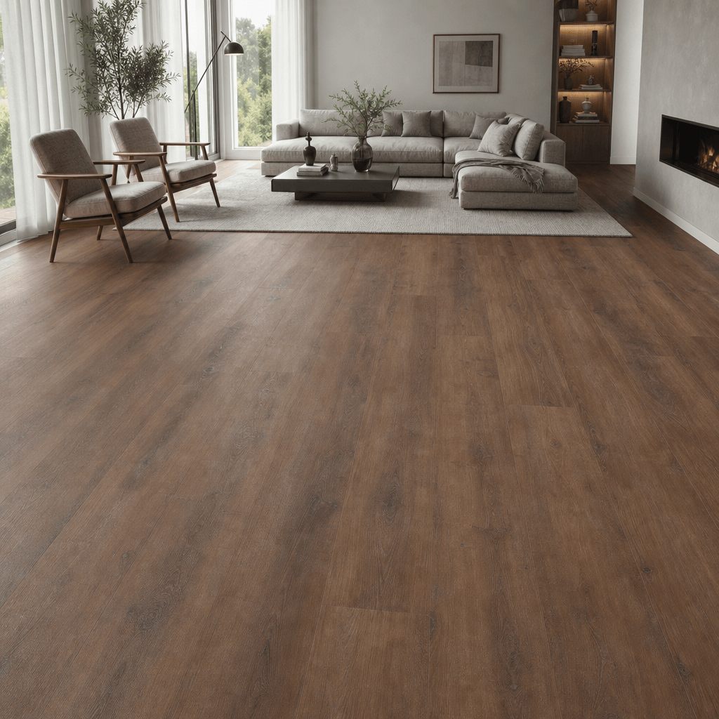 Dein Traumzimmer HWZ Starclic More+ - Golden Oak Brown - klick Vinylboden