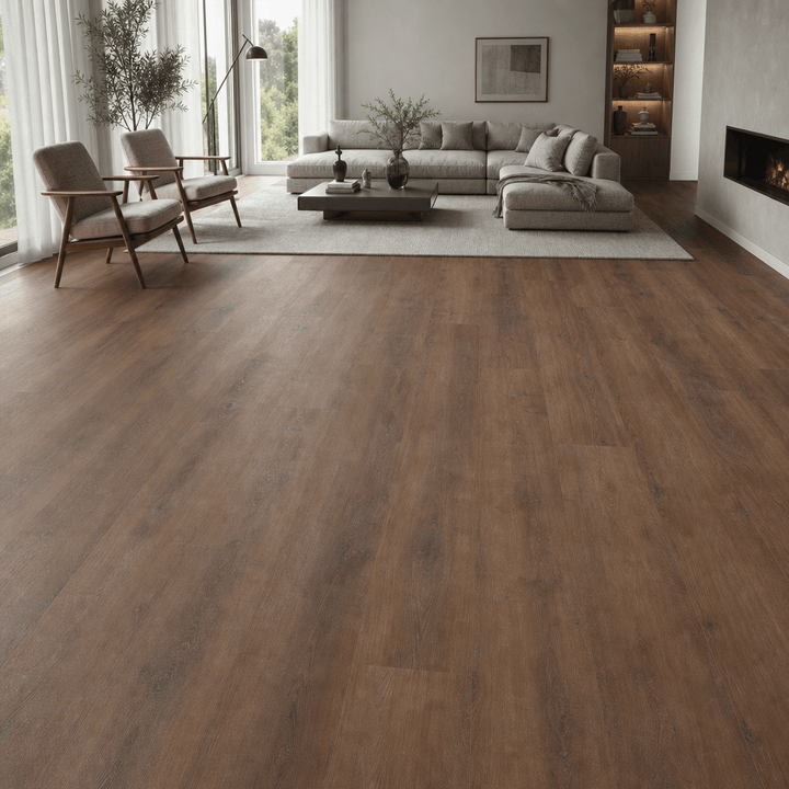 Dein Traumzimmer HWZ Starclic More+ - Golden Oak Brown - klick Vinylboden