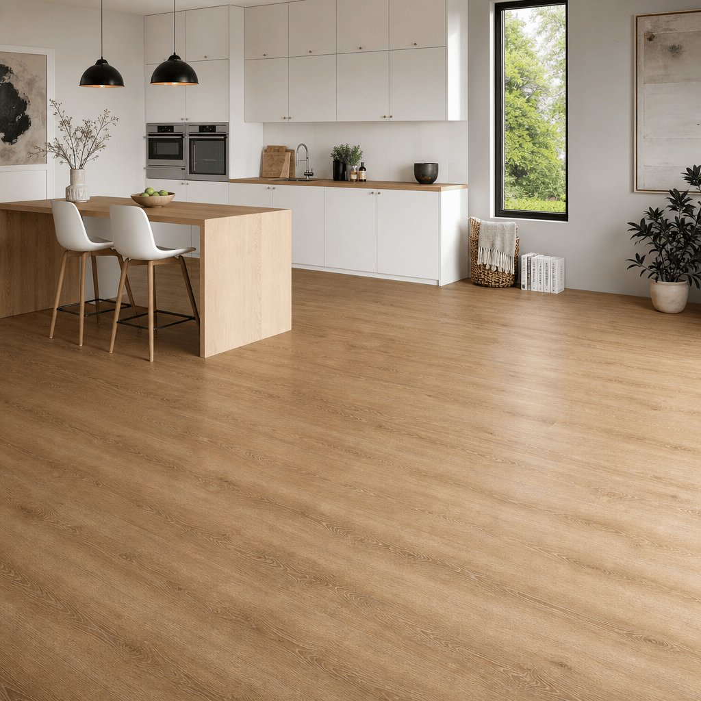 Dein Traumzimmer HWZ - Strong SPC Variant - Glacier Oak - klick Vinylboden