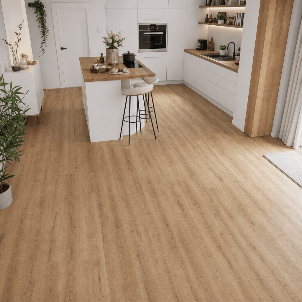 Dein Traumzimmer HWZ Vinylboden Fixed - Eiche Natur Vinylboden