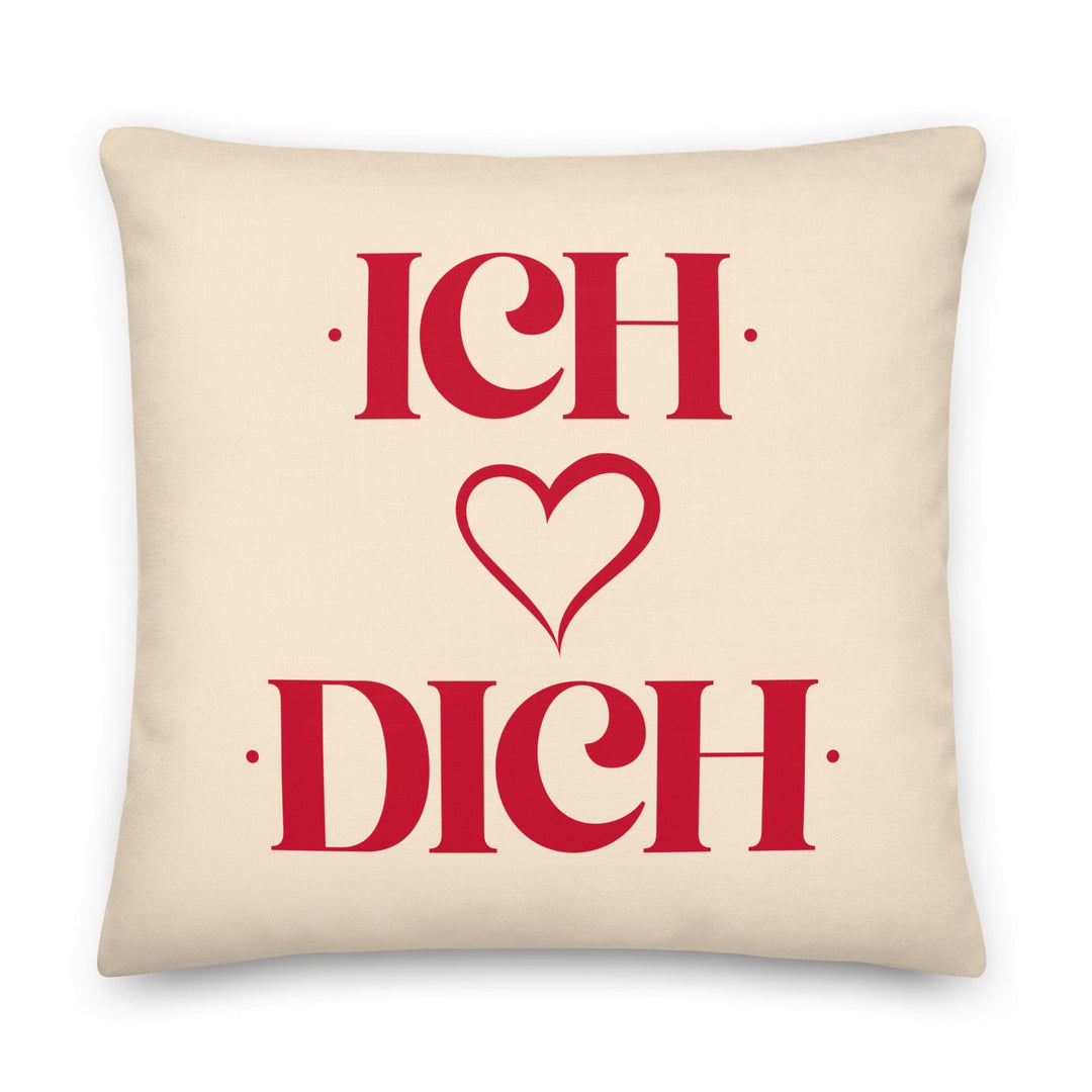 Dein Traumzimmer Ich ❤️ dich  - Dekokissen Dekorative Kissen