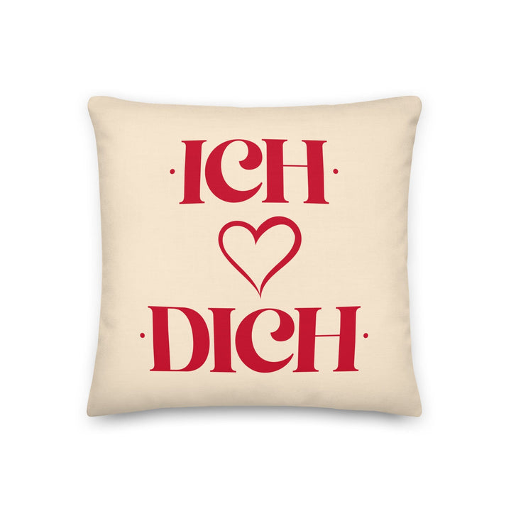 Dein Traumzimmer Ich ❤️ dich  - Dekokissen Dekorative Kissen