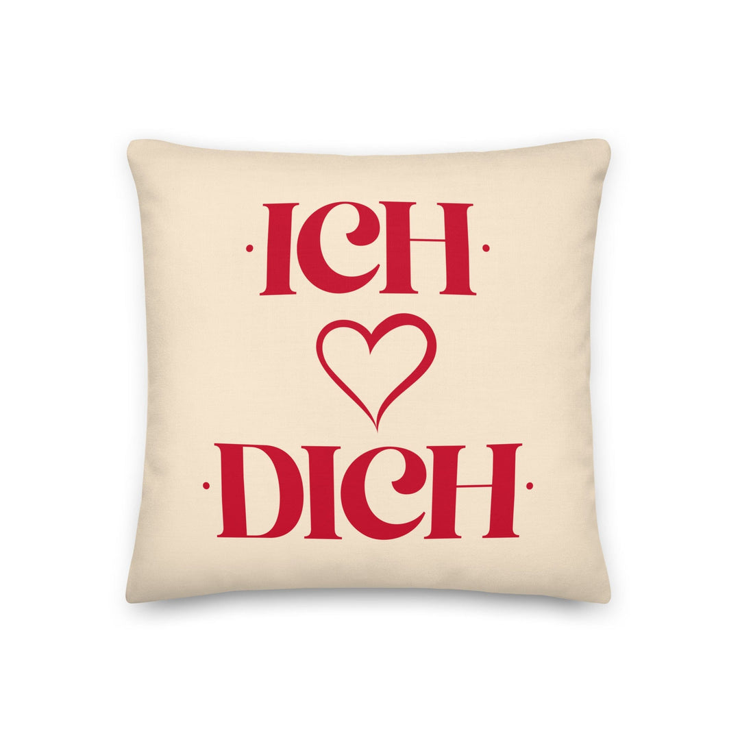 Dein Traumzimmer Ich ❤️ dich  - Dekokissen Dekorative Kissen