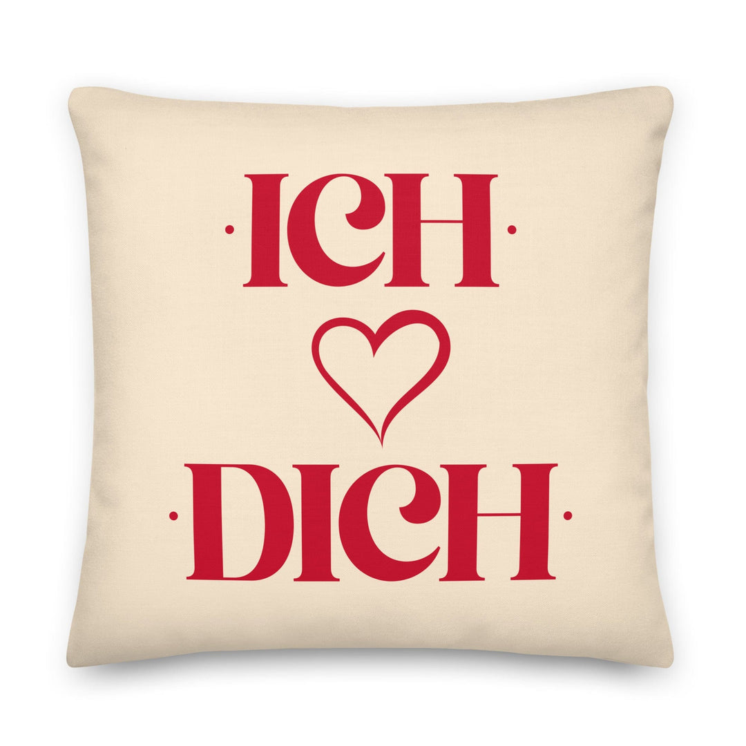 Dein Traumzimmer Ich ❤️ dich  - Dekokissen Dekorative Kissen