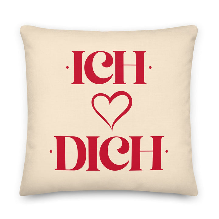 Dein Traumzimmer Ich ❤️ dich  - Dekokissen Dekorative Kissen