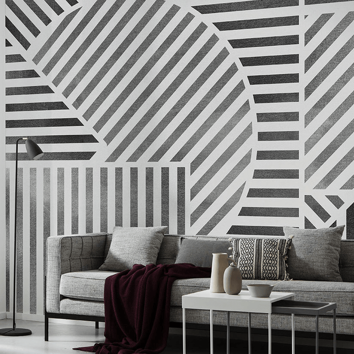 Dein Traumzimmer Jeux de Lignes - Flair - Komar Digitaldruck-Fototapete Fototapeten