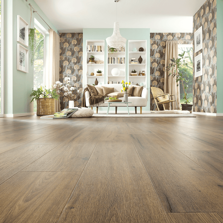 Dein Traumzimmer JOKA Deluxe XPLORA NEXT 832 IMPULSE - 8465 Oak vintage brown Naturdesignboden