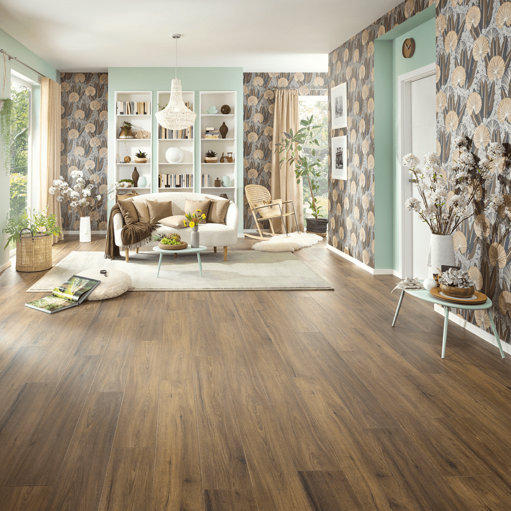 Dein Traumzimmer JOKA Deluxe XPLORA NEXT 832 IMPULSE - 8465 Oak vintage brown Naturdesignboden