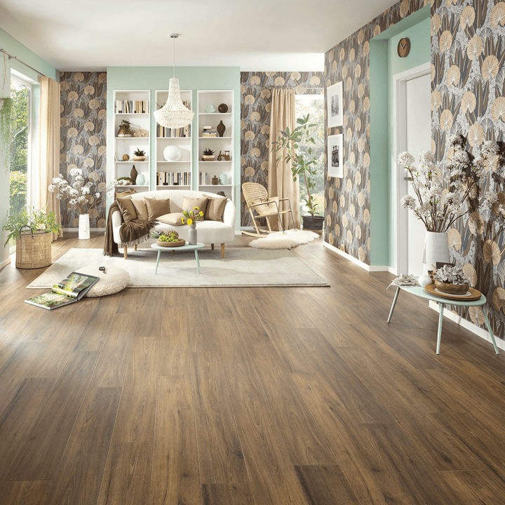 Dein Traumzimmer JOKA Deluxe XPLORA NEXT 832 IMPULSE - 8465 Oak vintage brown Naturdesignboden