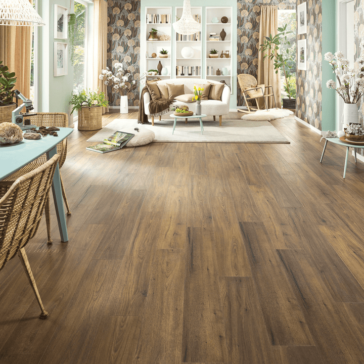 Dein Traumzimmer JOKA Deluxe XPLORA NEXT 832 IMPULSE - 8465 Oak vintage brown Naturdesignboden