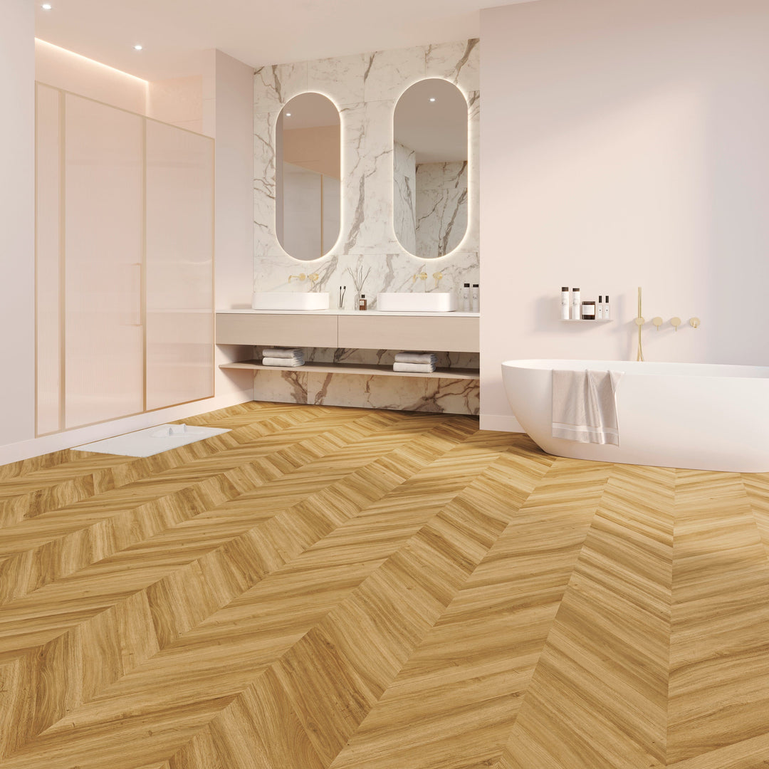 Dein Traumzimmer JOKA DESIGNBODEN 555 EVOLUT CHEVRON - 5803 Amber Oak Vinylboden