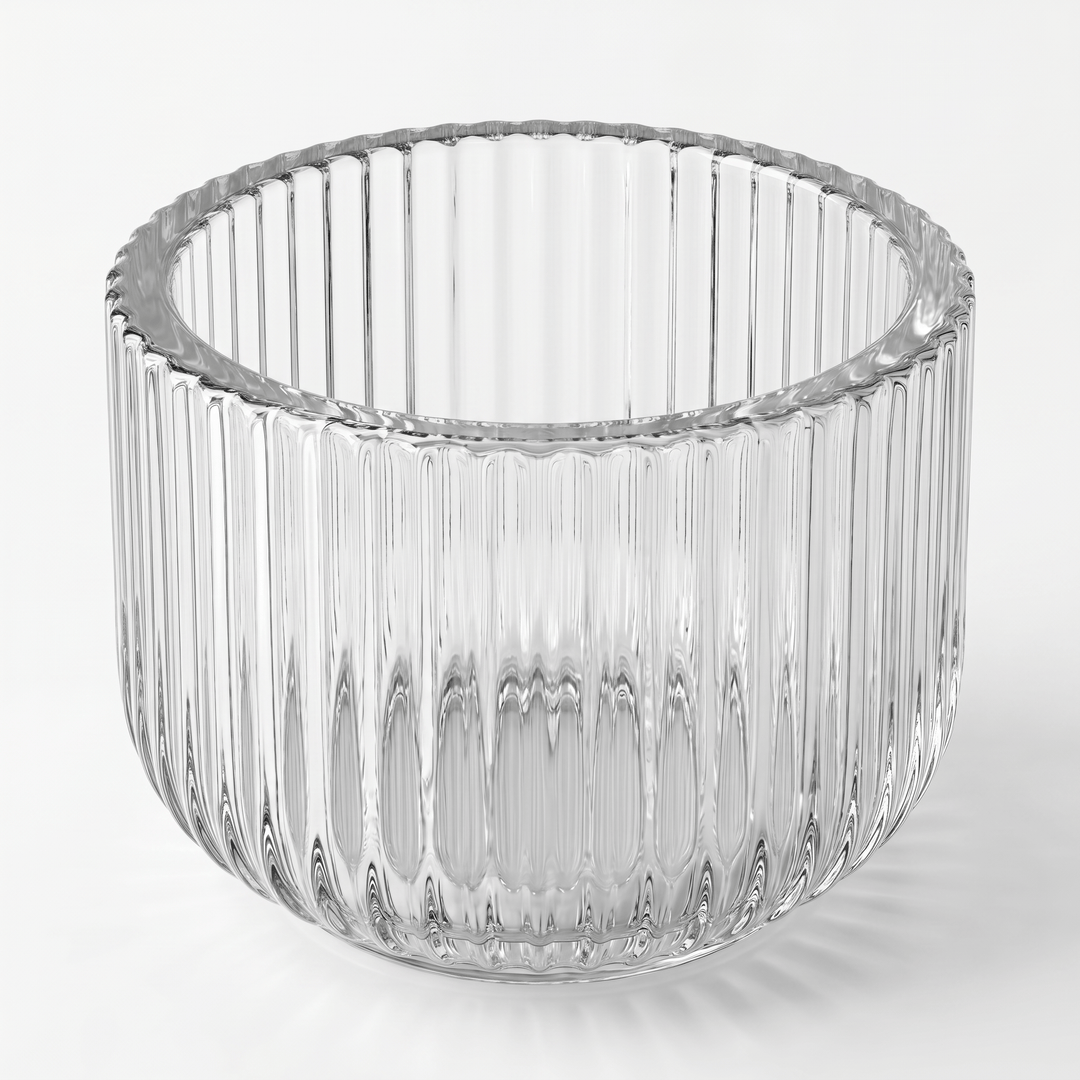 Dein Traumzimmer Kaheku Glas Set Relax Rosa &amp; Carillo Klar Glas