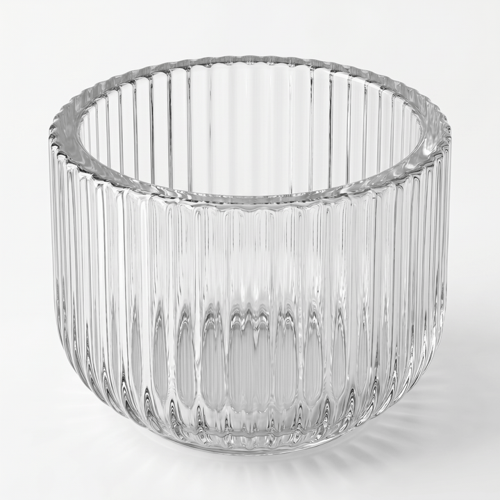 Dein Traumzimmer Kaheku Glas Set Relax Rosa &amp; Carillo Klar Glas