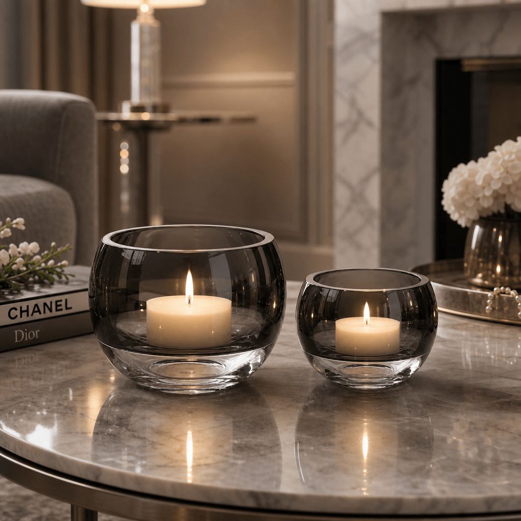 Dein Traumzimmer Kaheku Grau Vibe Glas Set Glas
