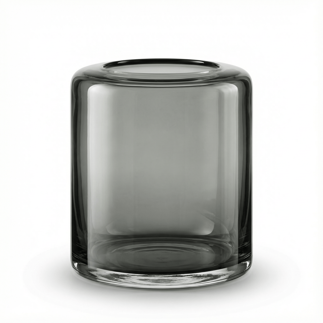 Dein Traumzimmer Kaheku - Kübel Opino Smoke Ø13 cm Glas