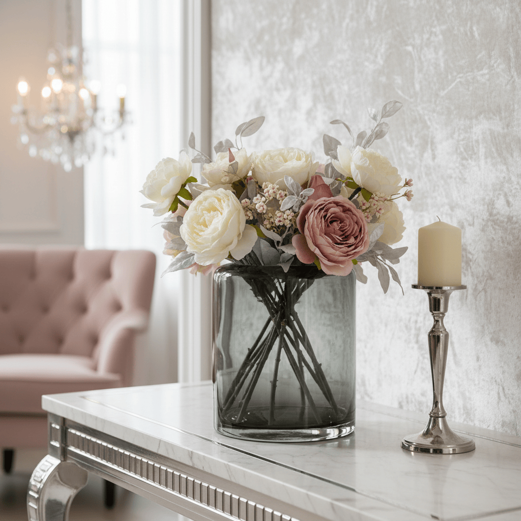 Dein Traumzimmer Kaheku Kübel Opino Smoke Ø18cm Glas