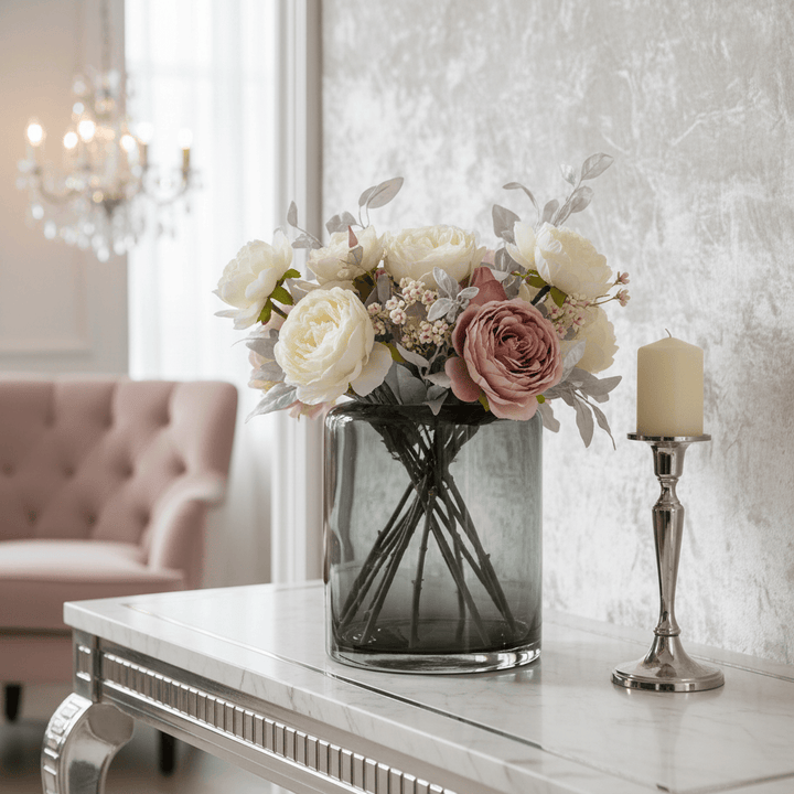 Dein Traumzimmer Kaheku Kübel Opino Smoke Ø18cm Glas