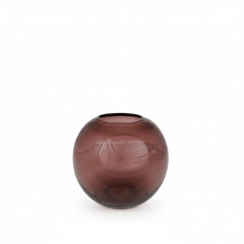 Dein Traumzimmer Kaheku Kugelvase Opino lila Ø29cm Glas