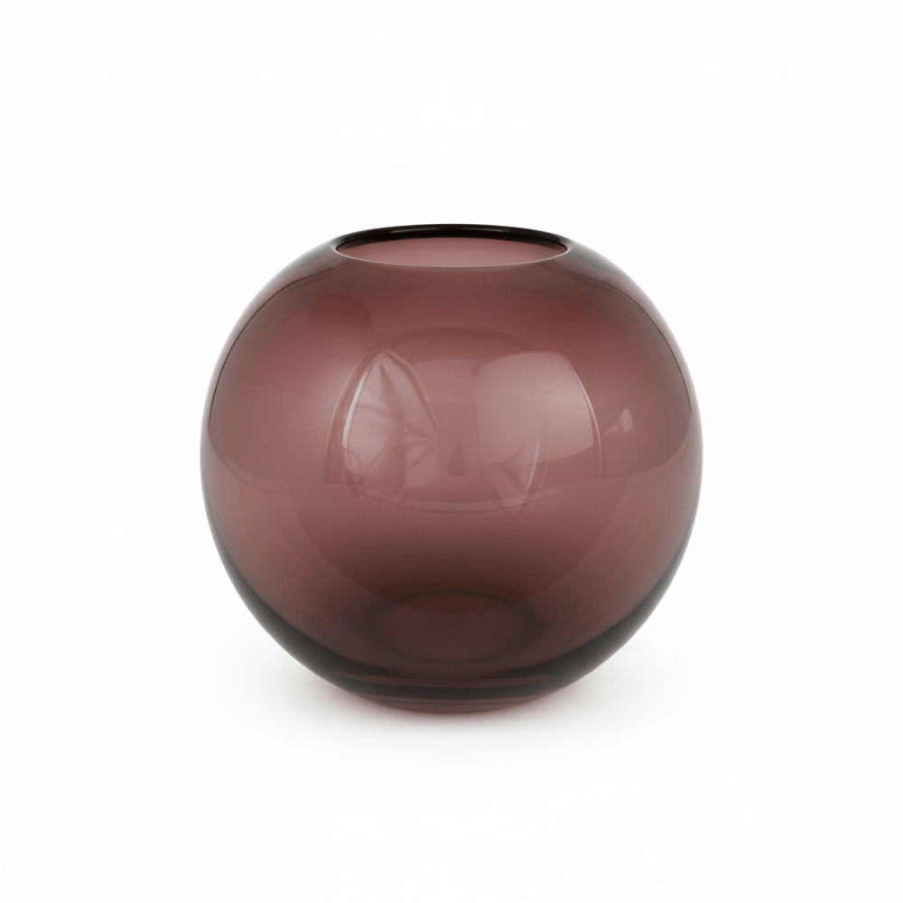 Dein Traumzimmer Kaheku Kugelvase Opino lila Ø35cm Glas