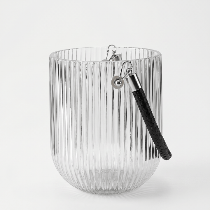 Dein Traumzimmer Kaheku Laterne Relax Struktur klar Ø13 cm Glas