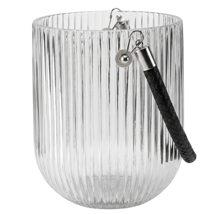 Dein Traumzimmer Kaheku Laterne Relax Struktur klar Ø17cm Glas