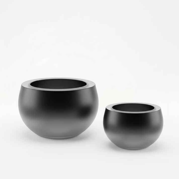 Dein Traumzimmer Kaheku Olson Grau Matt Set Glas