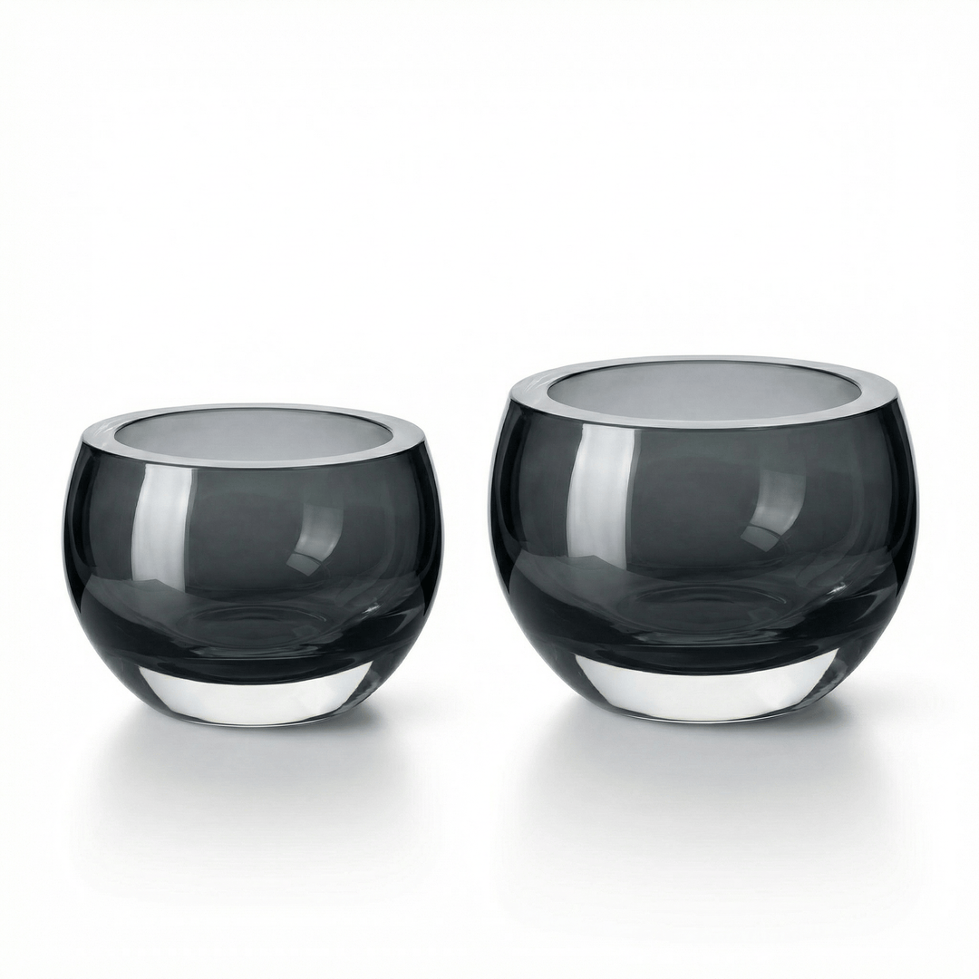 Dein Traumzimmer Kaheku Olson Grau Set Glas