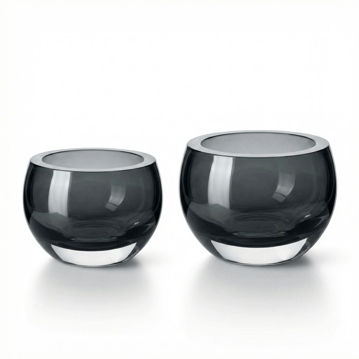 Dein Traumzimmer Kaheku Olson Grau Set Glas