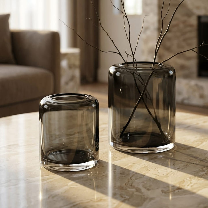 Dein Traumzimmer Kaheku Opino Smoke SET Glas
