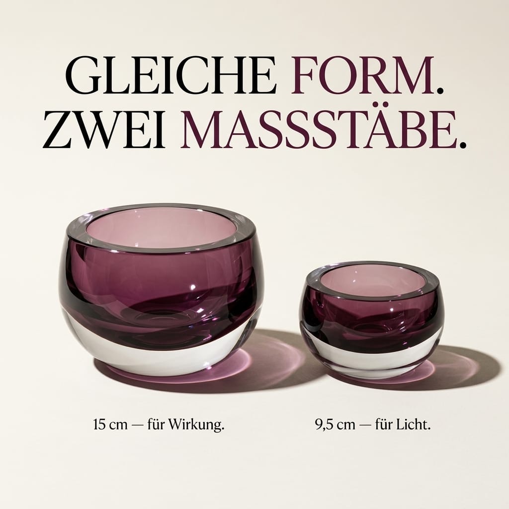 Dein Traumzimmer Kaheku Purple Vibe Glas Set Glas