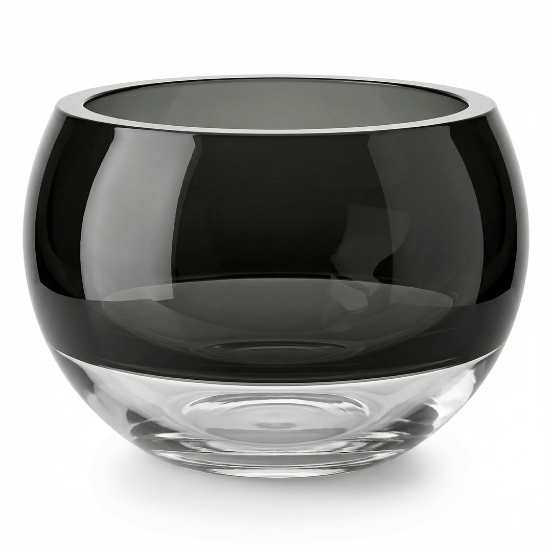 Dein Traumzimmer Kaheku Schale Olson Grau Ø15cm Glas