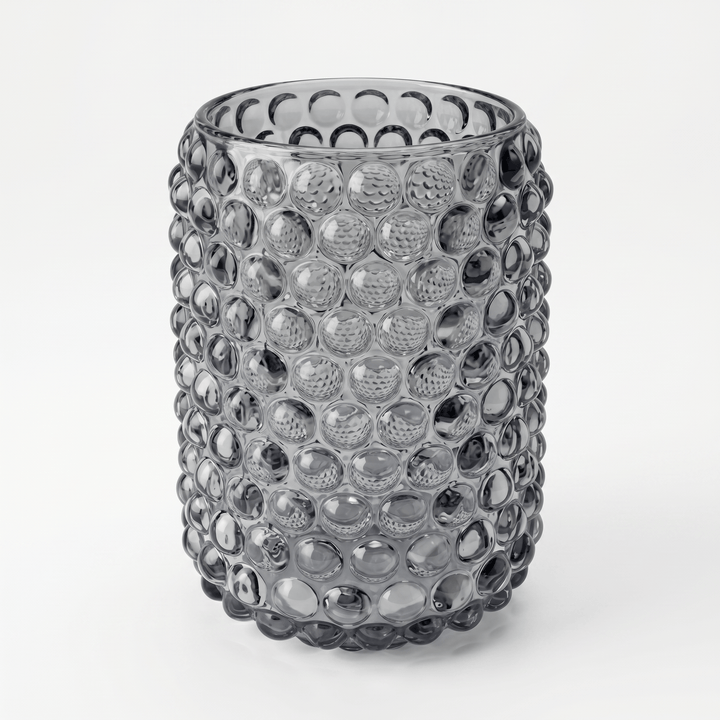Dein Traumzimmer Kaheku Tischlicht Cura grau Ø9cm Glas