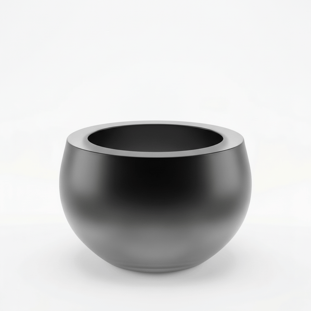 Dein Traumzimmer Kaheku Tischlicht Olson grau matt Ø12,5cm Glas