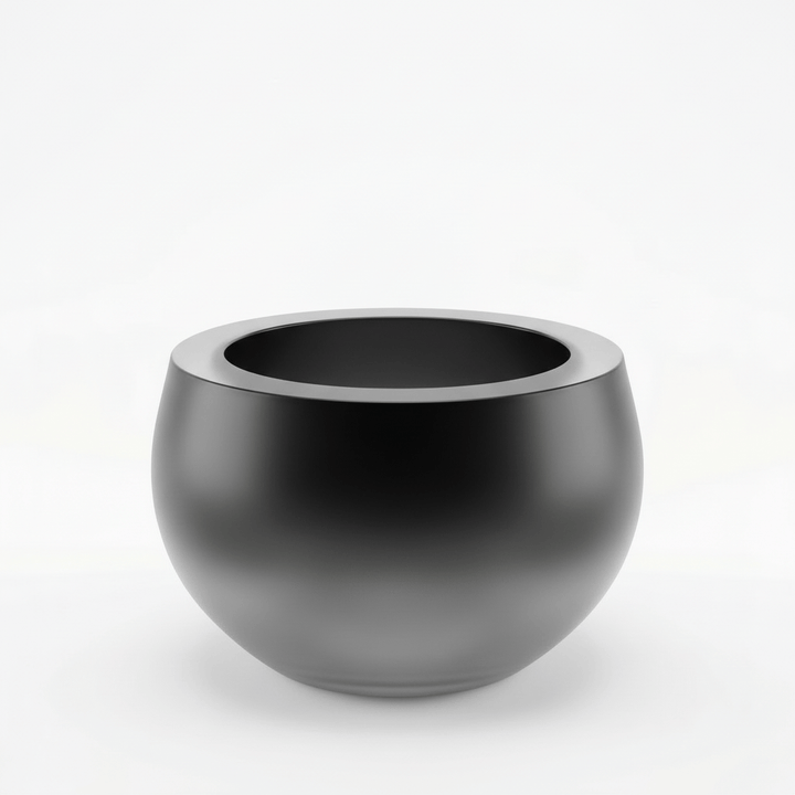 Dein Traumzimmer Kaheku Tischlicht Olson grau matt Ø12,5cm Glas