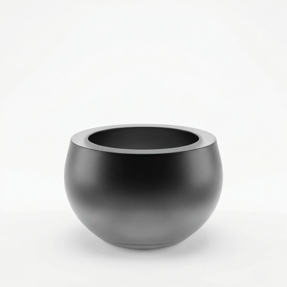 Dein Traumzimmer Kaheku Tischlicht Olson grau matt Ø9,5cm Glas