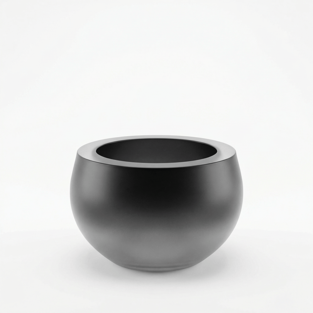 Dein Traumzimmer Kaheku Tischlicht Olson grau matt Ø9,5cm Glas